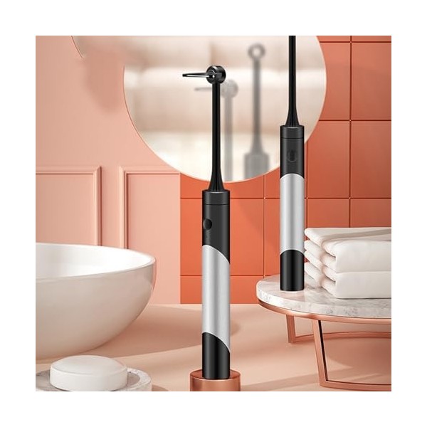 Hydropulseur électrique pour dents avec 50 recharges, pour adultes, excellente alternative aux hydropulseurs