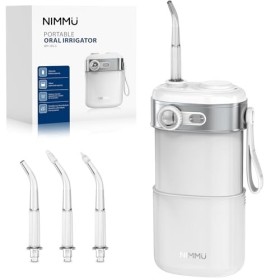Mini hydropulseur dentaire portable de voyage, hydropulseur sans fil, hydropulseur pour les déplacements, petit nettoyeur den