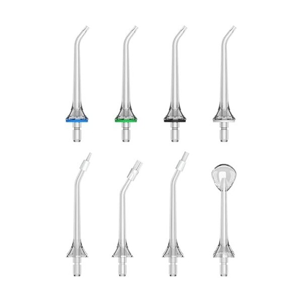 VIMMK Pack de 8 Jet Buse Accessoires pour Jet dentaire Hydropulseur Model Y208 8 pièces 