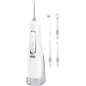 Hydropulseur dentaire électrique puissant 4 modes et 4 buses Hydropulseur sans fil IPX7 étanche