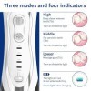 EVISTR Hydropulseur dentaire électrique pour les dents - Irrigateur oral sans fil 300 ml - 4 embouts - Pour la maison, les vo
