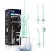 COSLUS Hydropulseur jet Dentaire Portable: 4 Modes Hydropulseur et Irrigateurs Oral, Réservoir deau 300 ml Hydropulseur Vain