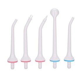 Qukaim Embout de rechange pour hydropulseur buccal - Pointe de rechange pour machine de nettoyage des dents - Blanc