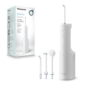Panasonic Serie 600 Hydropulseur Dentaire Ultrasonique EW-DJ67-W303, Jet dentaire, 200ml, IPX7, 2 Embouts Standard, 1 Embout 