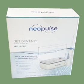 NEOPULSE® - Jet Dentaire NP1 MICRO - Hydropulseur Multi-usage 5 en 1 - Élimine la Plaque Dentaire, Nettoie Implants, Appareil