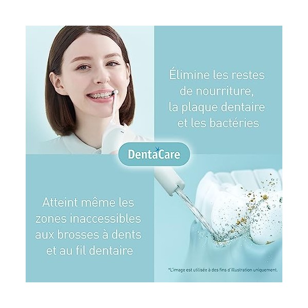 Panasonic - Personalcare EW1313G303 | Jet Dentaire - Système Air + Eau 2 Puissances Réglables 2 Canules Sans Fil Réservoir 13