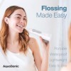 Aquasonic Aqua Flosser – Hydropulseur professionnel rechargeable avec 4 embouts – Irrigateur buccal avec 3 modes – Hydropulse