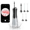 Hydropulseur dentaire pour les dents avec appareil photo, caméra HD 1080p sans fil, irrigateur buccal sans fil, 5 embouts de 