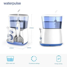 BM BALTIC MASKS Hydropulseur avec 5 embouts et système de contrôle de pression avancé avec 10 réglages, irrigateur pour enlev