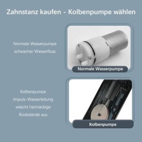 Hydropulseur dentaire électrique sans fil pour nettoyage interdentaire - Irrigateur oral portable avec 5 buses et 4 modes - R