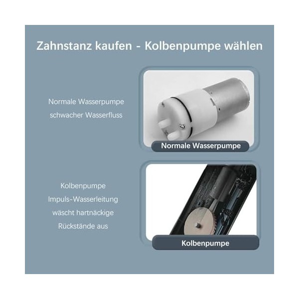 Hydropulseur dentaire électrique sans fil pour nettoyage interdentaire - Irrigateur oral portable avec 5 buses et 4 modes - R