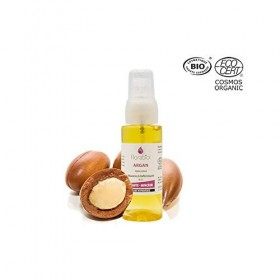 Florabiol - Huile Végétale dArgan Bio - 50 ml - Riche en Vitamine E - Anti-âge Nourrissante Cicatrisante - 100 % Pure Et Nat