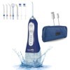 Aquapik One, Irrigateur dentaire et nasal portable. Comprend 8 buses multifonctionnelles. 5 modes dutilisation.Capacité 300 
