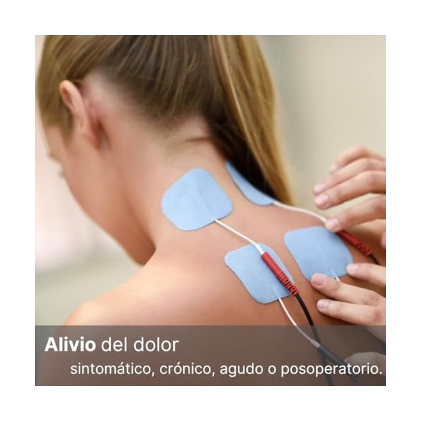 Tens TN23 Électrostimulateur professionnel EMS, physiothérapie et rééducation musculaire, sciatique, fasciite plantaire, lomb