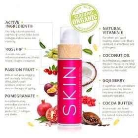 COCOSOLIS Huile corps et visage anti-âge et stimulation du collagène - Huile de massage au cynorhodon, huiles bio et vitamine