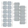 Électrodes StimPads - Mélange 50x50 & 50x90mm connecteur broche 2mm - Adhérence et conductivité excellentes - Électrodes adhé