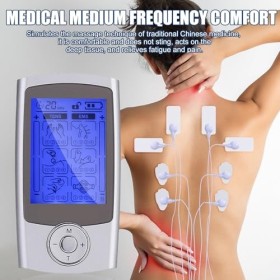 TENS EMS electrostimulateur musculaire, Appareil de thérapie de la douleur TENS rechargeable electrostimulation appareil appa