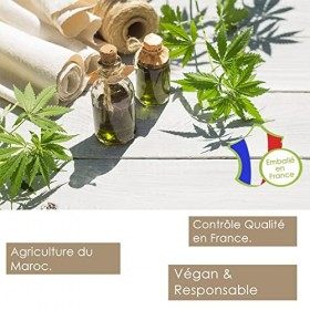 Huile de Chanvre Vierge et Pressée à Froid – Parfaite pour Visage, Cheveux et Corps – Douceur et Élasticité de la peau, parfa