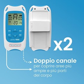 TensCare Perfect TENS - Appareil TENS cliniquement testé pour soulager les douleurs de dos, de hanche, de jambe, de bras, da