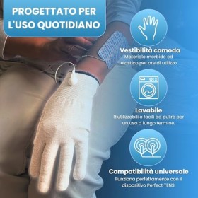 TensCare Perfect TENS - Appareil TENS cliniquement testé pour soulager les maux de dos, la hanche, la jambe, le bras, larthr