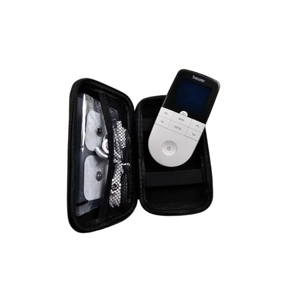 caseroxx Housse de protection pour appareils TENS/EMS/EMS/EM compatible avec Beurer EM 49 / EM 59, Sac de rangement Appareil 