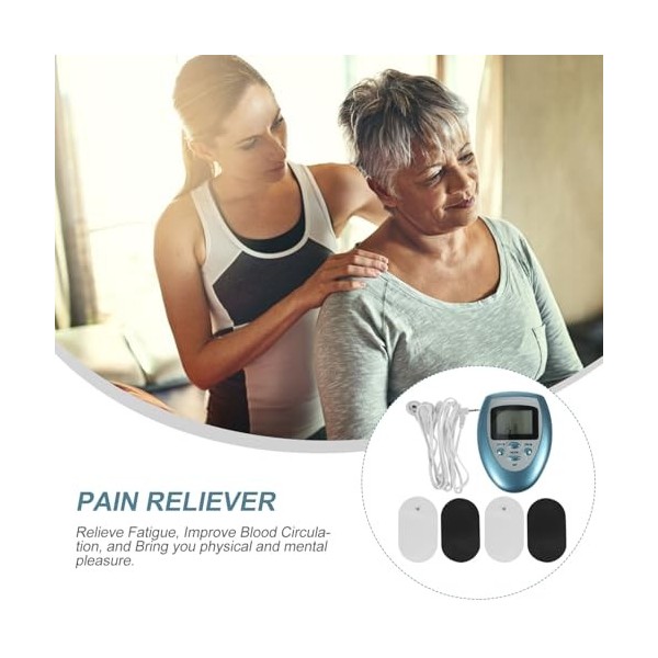 CLISPEED Masseur Electrique Masseur Anti-Douleur Machine De Massage Relaxation Musculaire Machine De Masseur Stimulateur