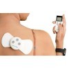 Machine TENS sans fil sans piles pour les douleurs musculaires générales aux épaules, aux genoux, au cou, au dos et avec 2 él