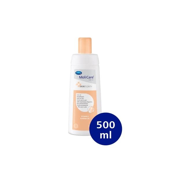MoliCare Skin - Huile De Soin Pour Peaux Sèches et Sensibles - pH Neutre à la Peau - 500 ml