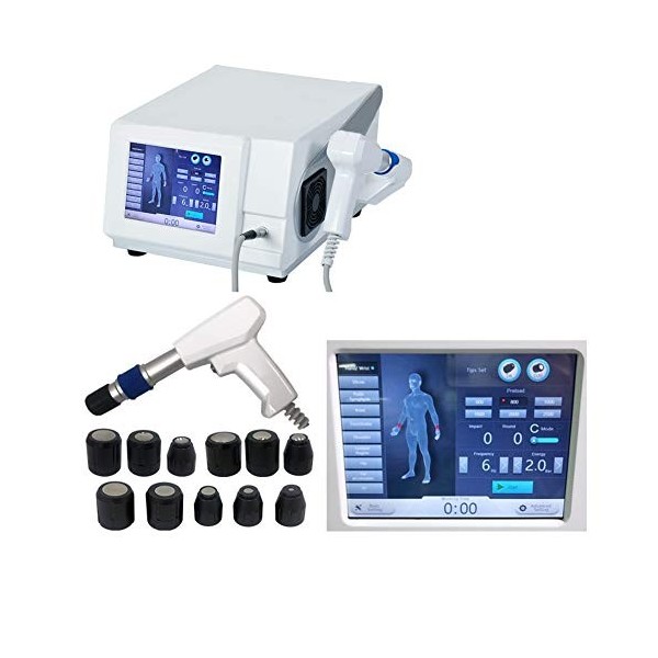 XNYXLPP Machine de thérapie par Ondes de Choc pneumatique, Instrument de physiothérapie par Ondes de Choc, Masseur Musculaire