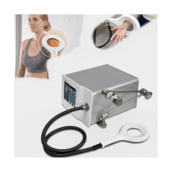 Machine De Physiothérapie 4T, Machine De Thérapie Magnétique EMT2 Avec Poignée, Intensité Réglable Et Fréquence 1000-3000KHZ,