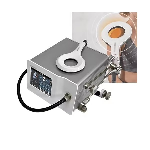 Machine dinstrument de physiothérapie à anneau 4T, intensité réglable et fréquence 1000-3000KHZ, avec bras de support rotati