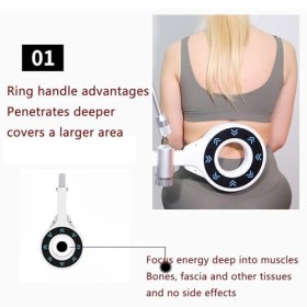 Machine Thérapie Magnétique, Machine Soins Du Corps Avec Bras Support Rotatif À 360°,2modes Fonctionnement Et Effet Champ Mag