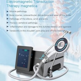 Machine de soins du corps, machine de thérapie magnétique avec bras de support rotatif à 360 degrés, intensité et fréquence r