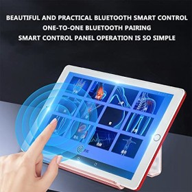 PUFAN Machine de thérapie Ed,Machine de thérapie par Ondes de Choc extracorporelles avec Connexion Bluetooth et 12 Modes,Tabl