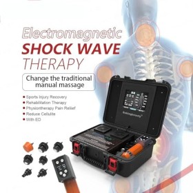 Machine Thérapie Par Ondes Choc À Impulsion Magnétique,thérapiepar Ondes Choc Focalisée Extracorporelle Avec 7têtes,fréquence