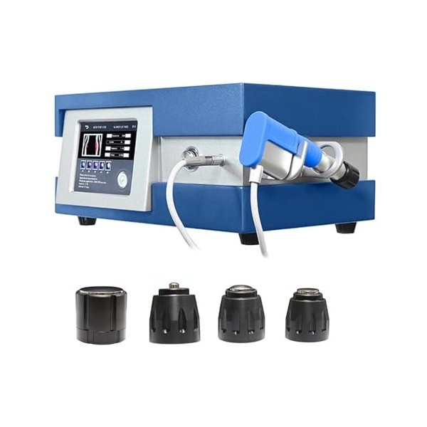 JMOZHCD Machine de thérapie par Ondes de Choc extracorporelles, équipement de thérapie par Ondes de Choc pneumatique avec 5 t