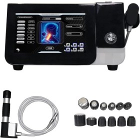 Machine pneumatique de thérapie par ondes de choc, instrument de physiothérapie extracorporelle avec 6 têtes de massage, mass