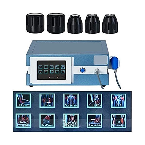 CGLYYDS Machine de thérapie par Ondes de Choc extracorporelles,Masseur de soulagement de la Douleur,pour Le Massage de soulag