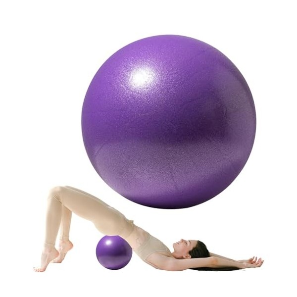 Balle de Pilates, balle de gym, balle de pilates, petit ballon dexercice anti-éclatement, mini balle suisse pour yoga, pilat