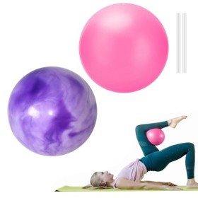 Petit ballon de gymnastique, 20 cm, souple, pour fitness, fitness, fitness, fitness, entraînement abdominal et épaules, équil