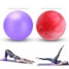 Petit ballon de gymnastique, 20 cm, souple, pour fitness, fitness, fitness, fitness, entraînement abdominal et épaules, équil