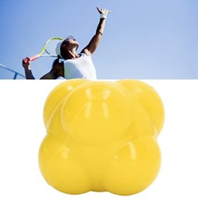 MXGZ Balle de réaction professionnelle en caoutchouc pour renforcer la mobilité jaune 