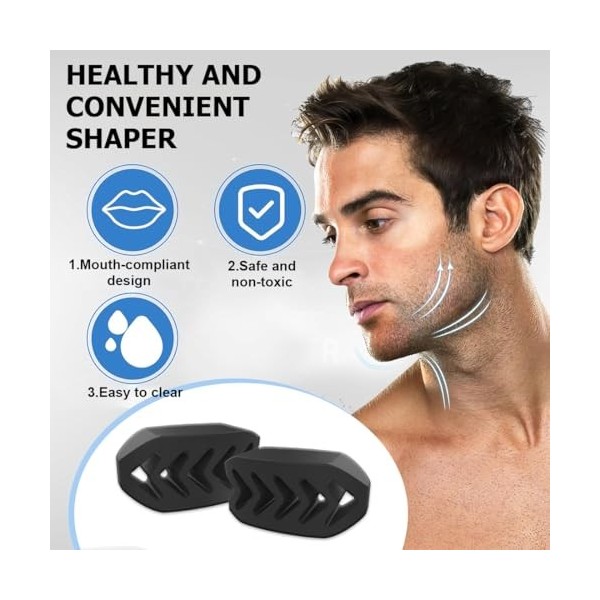 6 pièces Entraîneur darticulation de la mâchoire, Entraînement de larticulation de la mâchoire, Entraînement de la mâchoire