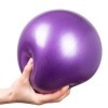 Balle de pilates souple de 22,9 cm, petite balle dexercice antidérapante, petit ballon de yoga, ballon de fitness, ballon de