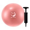 Slim Panda Petit ballon de gymnastique, 23 à 25 cm, pour pilates, avec pompe, ballon de yoga doux, gonflable, pour la thérapi