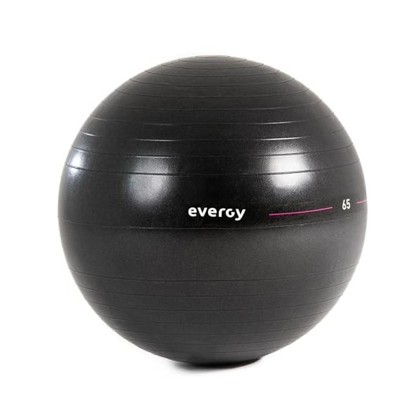 EVERGY FITBALL GYMBALL Ballon de Pilates, Yoga, Gymnastique, Ballon de Gymball pour Gym à la Maison Ballon de Yoga Fitness 6