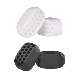 4 Pièces Exerciseur de la Mâchoire, Machoire Musculation, Silicone Jawliner Shaper de la mâchoire, Entraîneur du Visage pour 