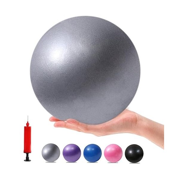 XIECCX Mini balles de yoga de 15,2 cm pour exercice, Pilates, thérapie, équilibre, barre cintrée, équipement pour la stabilit