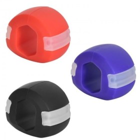 Cleminsta 3Pcs Exerciseur de la Mâchoire, Visage Bouche Entraîneur, Jaw Exerciser, Mâchoire Exercice Balle, Machoire Musculat