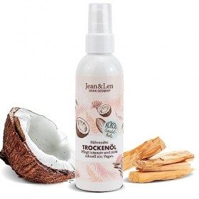Jean & Len Huile dentretien Coco & Bois de Santal 100ml